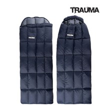 트라우마 락 900 3계절용 사각 오리털 침낭, 단품