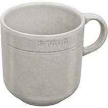 staub 스토우브 [머그컵 350ml 캄파뉴] 큰 세라믹 도기 전자 레인지 대응 [일본 정규 판매품] Ceramic Mug 40508-034