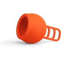 메루나 생리컵 독일직구 실리콘 orange 주황 사용법, 1개