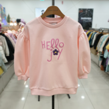 컬리수 플라워레터링롱맨투맨C231TSG10P-P