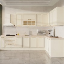 릴러블키친5 코벤트 ㄱ자형 3.0m이하 싱크대, 없음