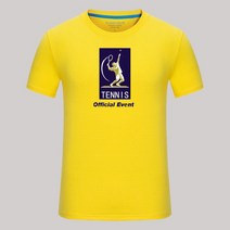 남성 여성 테니스 반팔티 티셔츠 복 의류 순면 드라이