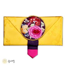 모란단 예단봉투-연분홍, 진보라
