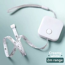 레이저줄자 수평자 레벨기 줄자 개폐식 낙하 방지 내마모성 자동 잠금 링 자 강철 정확한 투명 미터법 테이, 04 Creamy white 7020_01 1.5m