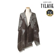 이태리 수입 정품 프리마클라쎄 피에노 블랭킷 울스카프 숄 모카 1758-7026-0502