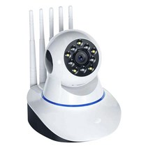스마트폰cctv 와이파이cctv 와이파이 카메라 실내 집 보안 스마트 원격 모니터 나이트 비전 AI 인체 감지, 한개옵션0