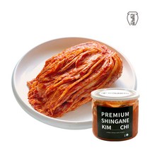 신가네 100% 우리농산물 국산 경상도식 젓갈 김치 김장 포기 배추 김치 5KG + 캔 총각 김치 660g 세트