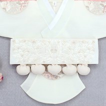 다프니 돌띠 백일 돌 유아 한복장신구