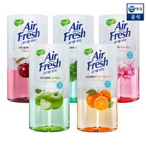 [애경]홈즈 에어후레쉬 크리스탈워터 방향제 400ml x2개, 02.그린 애플 400mlx2개, 2개