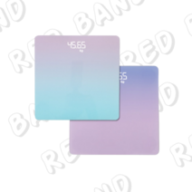 디지털 체중계 LED 온도측정 전자 저울 정밀 가정용 몸무게 다이어트 컨셉플래닛, AAA건전지, 퍼플