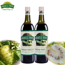 타히티안 미라클 노니주스 100% 원액 750ml 2병 타히티섬 NFC 숙성 부모님 온가족 건강 선물 추천