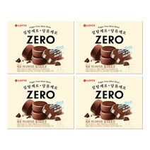제로아이스 미니바이트 밀크초코380ml X4개, 380ml, 4개