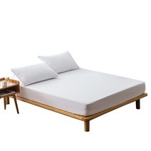 침대 이불 패드 여러 크기 방수 매트리스 커버 진드기 테리 천으로 보호대 시트 버그 증거 토퍼 여왕, 하얀색, 50x70x1 베갯잇