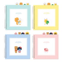 카카오프렌즈 리틀프렌즈 PP 인덱스 스프링 노트, 라이언N튜브