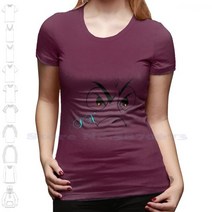 외발수레Angry Unic 트랜딩 Tshirt 커스텀, 15 W-Tee-Burgundy_04 XL