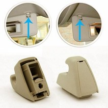 2pcs 썬 바이저 클립 GM 시보레 오펠 95994975 Cruze 소닉 스파크 자동 후크지지 브래킷 자동차 인테리어 악세사리, yellow, yellow, yellow