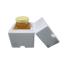 2.4kg 1구 포장 스티로폼박스 - 대한양봉원 꿀포장 꿀병포장 꿀박스