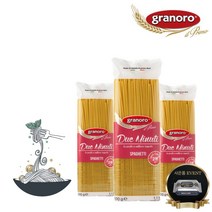 그라노로 이탈리아 정통 2분 파스타 500g 3개+항균티슈 1팩증정, 3개