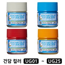 군제 미스터 하비 건담 컬러 락카 병 도료 UG, UG22 MS-06S레드