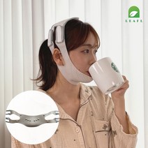 [리프엘] 지압 실리콘 얼굴 리프팅밴드 붓기 주름, 1개