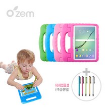 [Ozem] 갤럭시노트 10.1형 2014 에디션 SM-P600 P605S 태블릿 에바폼케이스, 에바폼:갤럭시노트10.1형(핑크)+터치펜