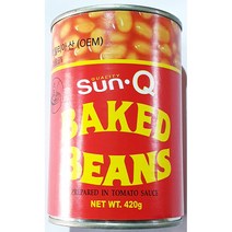 썬큐 베이크드빈스 420g X4캔, 상세페이지 참조