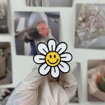 스마일 데이지 석고방향제 차량용방향제 디퓨저, 피치