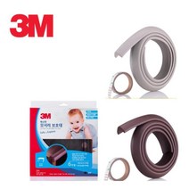 식탁 가구용 모서리 전체 쿠션보호대 2M 유아안전가드 원룸 초보아빠 자취방 육아템, 갈색