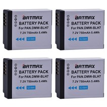 파나소닉 DMW-BLH7 DMW-BLH7E DMW-BLH7PP DMW BLH7BLH7E 및 Lumix DMC-GM1DMC-GM1 k 디지털 카메라용 배터리