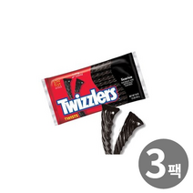트위즐러 트위스트 블랙 리코라이스 감초맛 473g 3팩