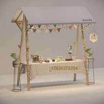 이동식 야외가판 야시장 부스 노점 접이식 150x60x200, R87-평면 접는 스타일 150x60x200