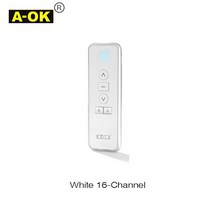 A-OK RF433 컨트롤러 AC123-01 AC123-02 AC 293cEA2e9, W-16 Channel, with battery