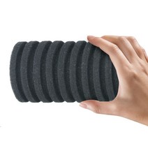 리필 듀얼 원통 스펀지 여과기 필터 테트라 쌍기 타입 4586EA, 쿠팡49샵 1-스펀지필터리필-s