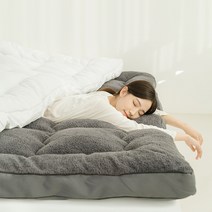 홈즈 반반 토퍼 두꺼운 매트리스 토퍼, 아이스그레이