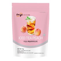 아임요 복숭아 아이스티 파우더, 10개, 1kg