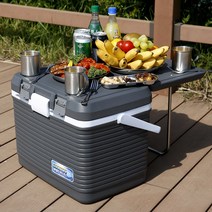 코스모스 31리터 캠핑 테이블형 아이스박스 WJ-931T