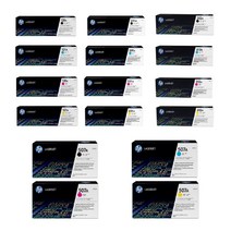 HP 정품 컬러 레이저젯 프린터 토너 모음 NO 131A 201A 312A 507A /M251 MFPM276 M252 MFPM277 MFPM476 M551n MFPM575dn fw, 13.No.507A 검정