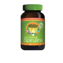 Nutrex Hawaii 퓨어 하와이안스피루리나 500mg 400정 Pure Hawaiian Spirulina Tablets, 1개