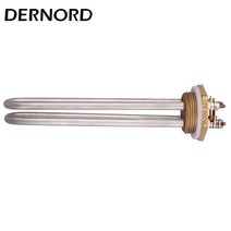 해바라기열풍기히터 산업용 히팅기 등유공업용현장난로 DERNORD 12V 침수 보일러 1 1/4 인치 BSP 플랜지 전기 히터 300W 600W DC 태양 물 난방 요소 U 형 DN, 01 은_02 12V 600W