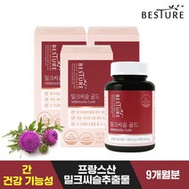 베스처 밀크씨슬 골드 3병 9개월분, 밀크씨슬 골드 9개월분