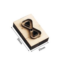 목형 가죽재단 DIY 패턴 커터 프레스 절곡 철판 가죽공예 도구1pc 가죽 금형 diy 나무 다이 커팅 가죽 금형 diy 나무 다이 커팅 가죽 금형 leathercraft 펀칭, s