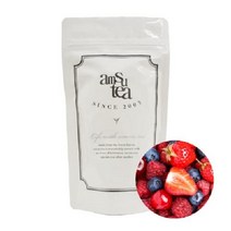 amsu tea 프레쉬 베리 맛 차 티백 잎차, 티백 100개