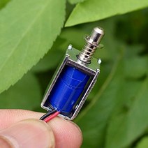자석봉 막대자석 자석스틱 DC 6V-12V 마이크로 전자석 5mm 흡입 스프링 푸시 풀 타입 로드 솔레노이드 11, 한개옵션0