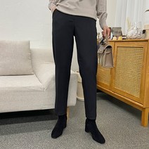 제이에이치스타일 라인 일자 9부 슬랙스 BONROK328