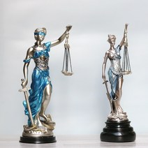 정의의 여신상 양팔저울 법률사무소 빈티지 소품, A형