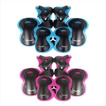 스위스비기뉴 스위스비기뉴 인라인보호대세트 스케이트보드보호대3종, 블루