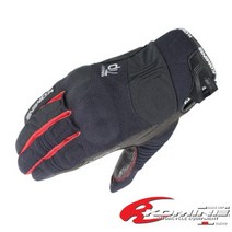 KOMINE GK-818 방한장갑, BLACK/RED