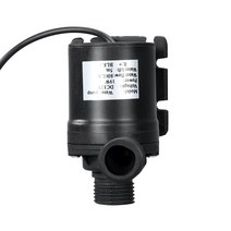 순환모터 수중 온수순환용 보일러 순환용 DC12V 리프트 5M 800L/H 태양 브러시리스 모터 물 순환 워터 펌프, 한개옵션0