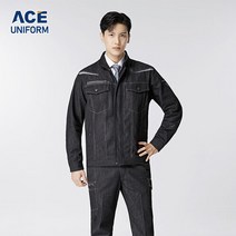 에이스 작업복상의 ACE-2007 춘추복 근무복 자켓 점퍼, 4XL, 4XL
