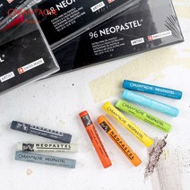 까렌다쉬 네오 오일파스텔 낱색 Silver Grey(002), Black(009)